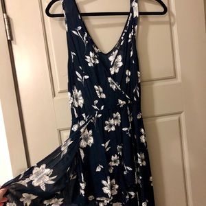 Forever 21 romper with cape/skirt back